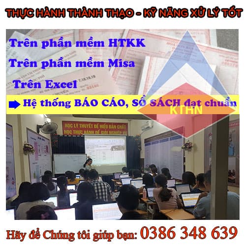 Trung tâm đào tạo kế toán thực tế tại Vệ An Bắc Ninh