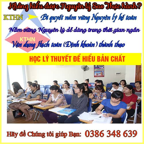 Địa chỉ học kế toán thực hành tại Thanh Xuân Hà Nội 
