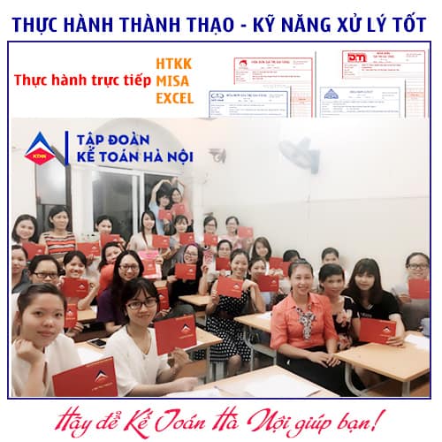 Lớp học kế toán Hà Nội