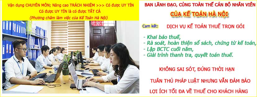 Dịch vụ kế toán thuế trọn gói tại Từ Sơn Bắc Ninh giá rẻ uy tín