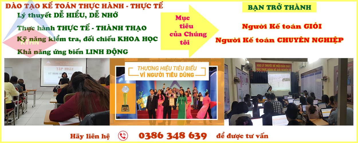 Trung tâm dạy kế toán thực hành tại Tiên Du