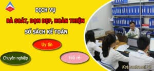 Dịch vụ dọn dẹp sổ sách kế toán tại Thanh Oai Chuyên nghiệp