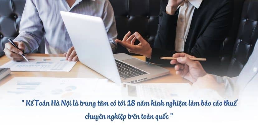 Báo giá dịch vụ kế toán thuế tại Sóc Sơn Hà Nội 